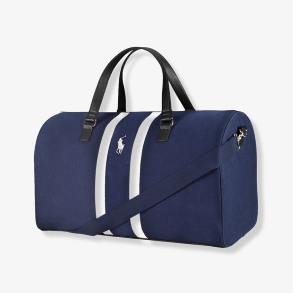 Ralph Lauren Blue World Of Polo Duffle Bag Limited edition Navy